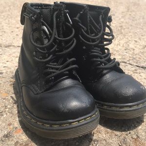 Toddler Black Doc Martens